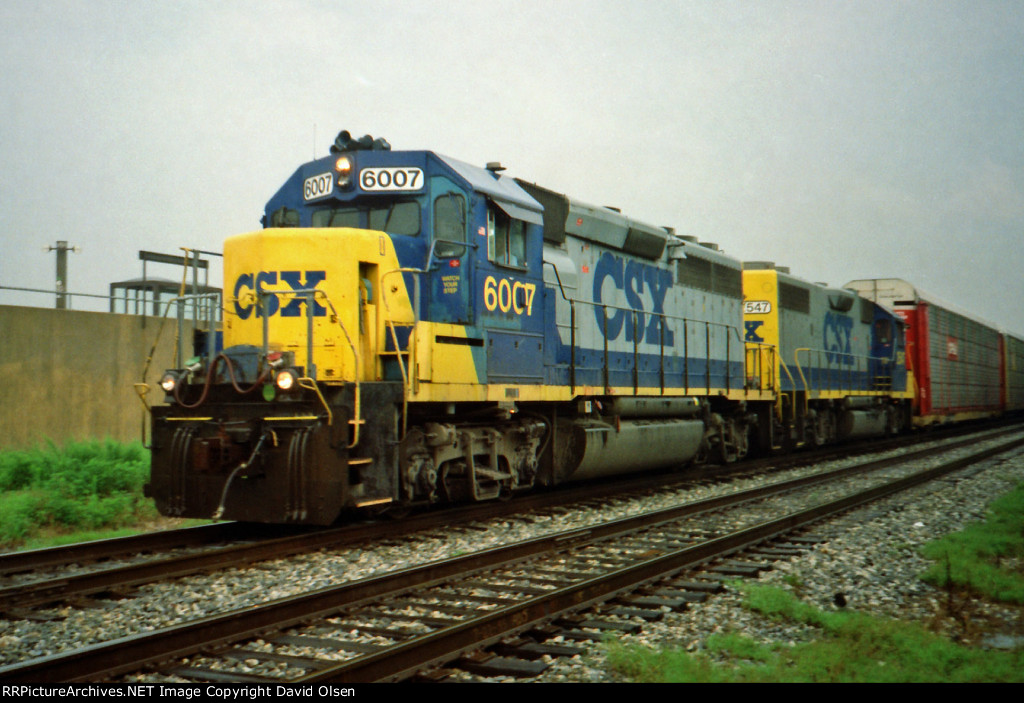 CSX 6007 and CSX 2547